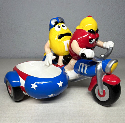 Red yellow ceramic - m&m’s,
